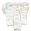 Photo of 24 Diaper Samples including Mama Bear, Kirkland Supreme, Up &amp; Up Parent&#39;s Choice, Bambo Nature, Babyganics, ABBY&amp;FINN, Earth&#39;s Best, Earth &amp; Eden, ECO by Naty, Seventh Generation, Pampers Pure Protection, Huggies Little Snugglers, Huggies Snug &amp;