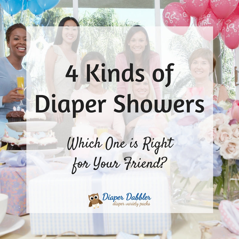 4 Kinds of Diaper Showers: Which One is Right for Your Friend?