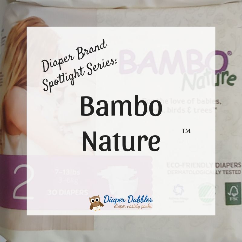 Diaper Brand Spotlight Series: Bambo Nature