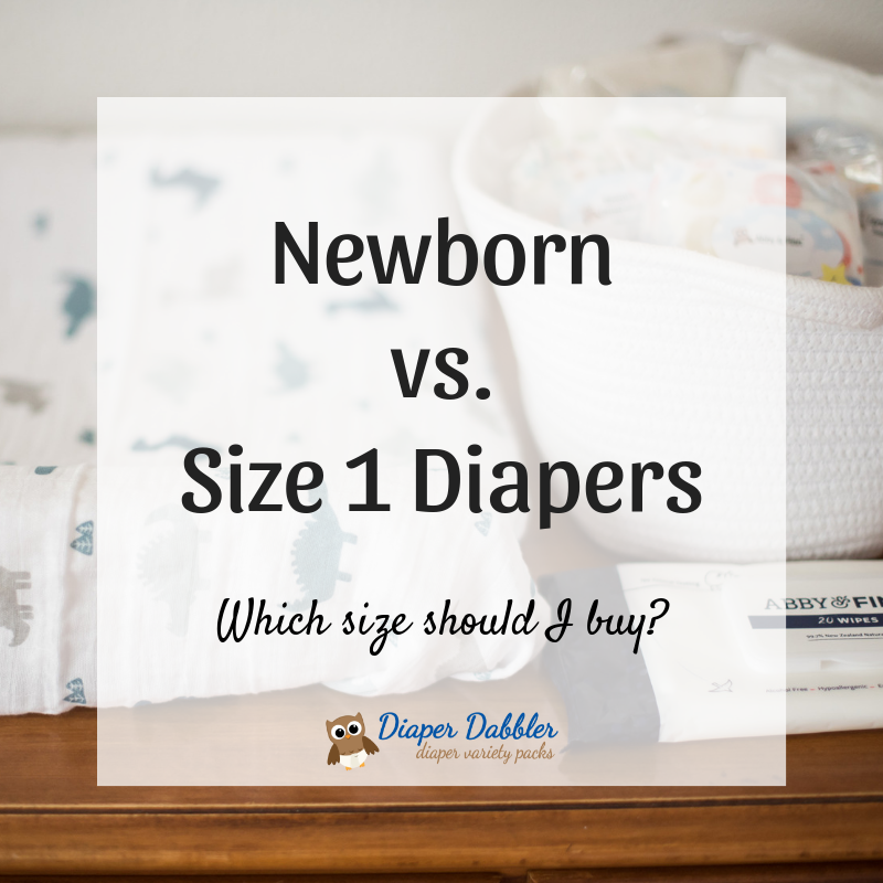 Newborn vs. Size 1 Diapers: Which Size Should I Buy?