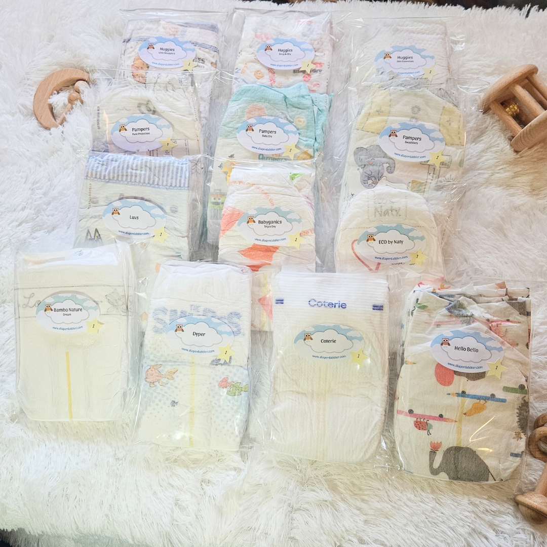 Mega Mom Diaper Variety Pack Diaper Dabbler