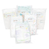 Photo of 6 Diaper Samples including Huggies Snug &amp; Dry, Huggies Little Snugglers, Pampers Swaddlers, Pampers Pure Protection, Pampers Baby Dry and Luvs in size 1