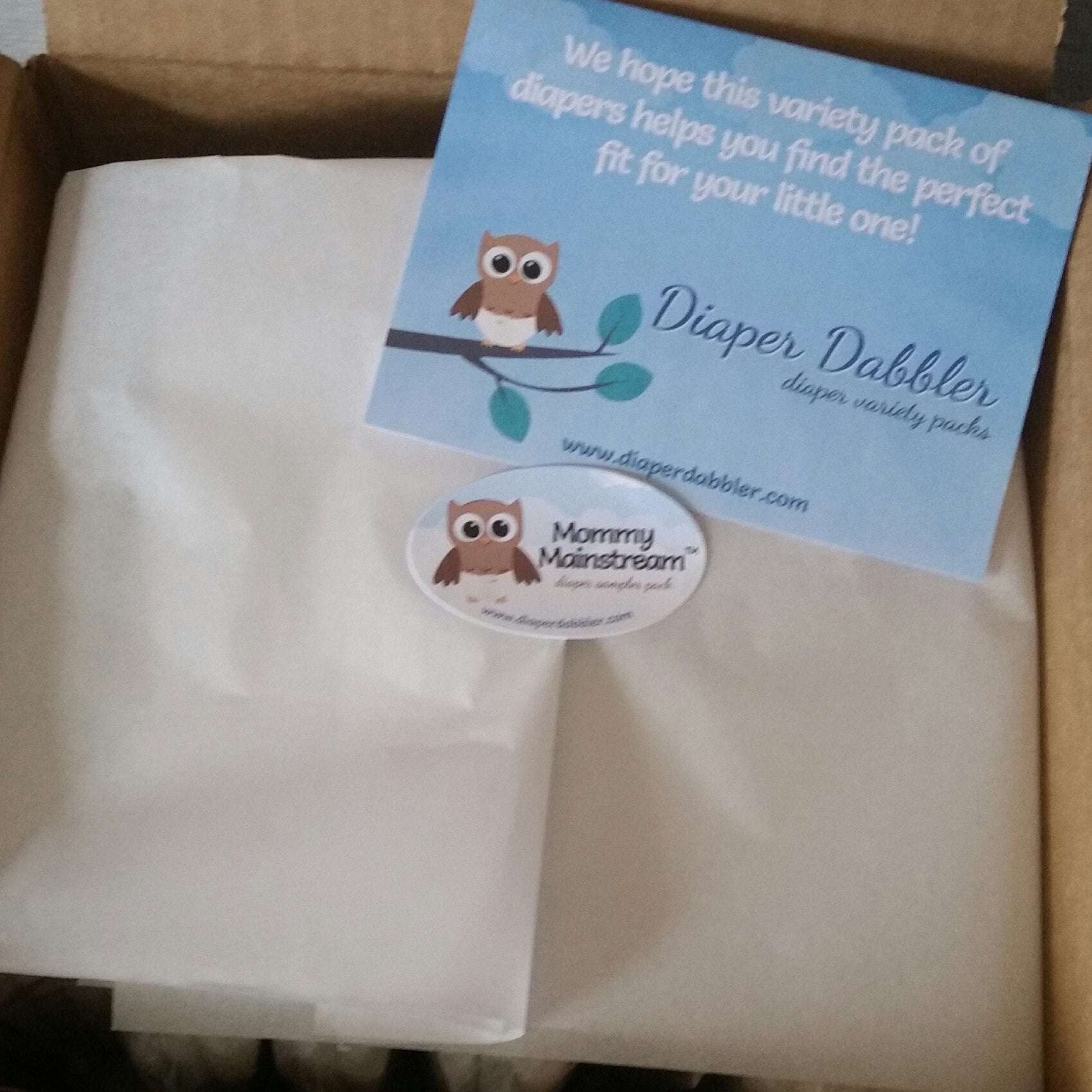 Mommy Mainstream diaper variety pack